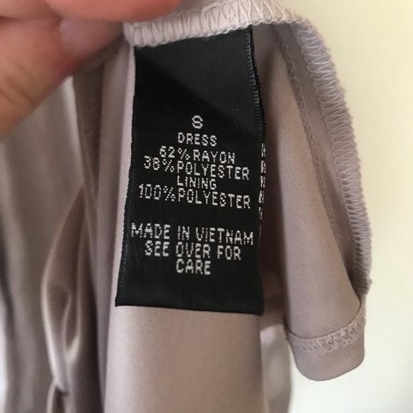 Ab Studio Maxi Skirt Full Stretch Long Grey Womens Sz S Crochet Stud Detail - Picture 6 of 7